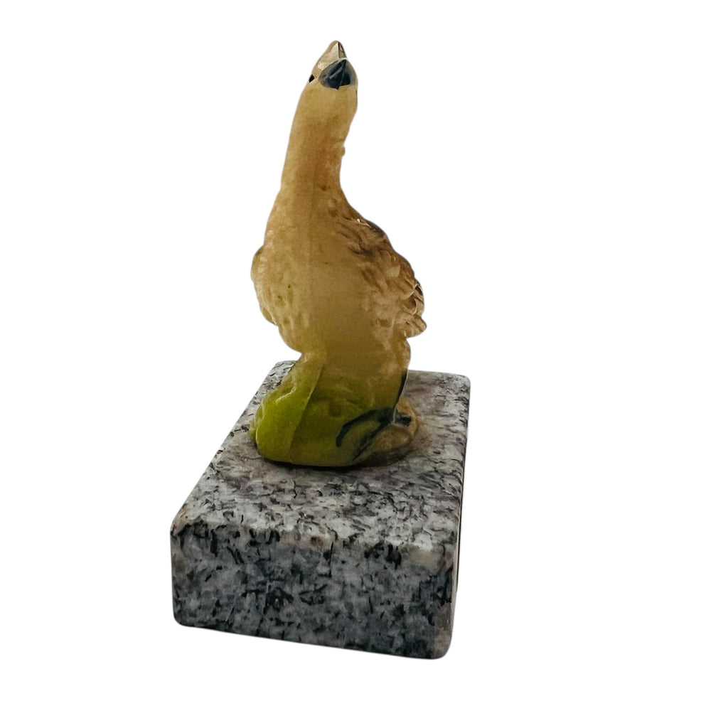 London Bridge Decorative Bird Figurine on Stone Base