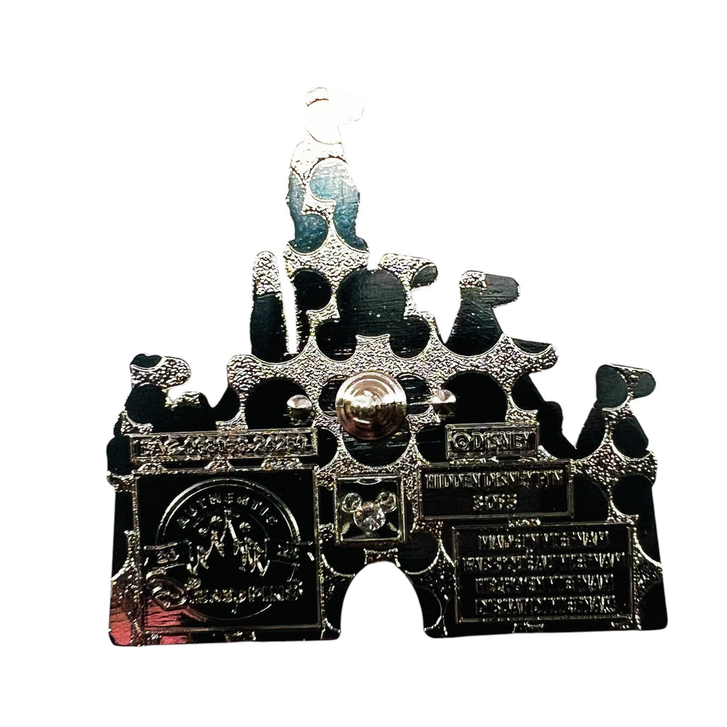 Disneyland 2025 Mickey Mouse Patriotic Castle Hidden Mickey Disney Pin