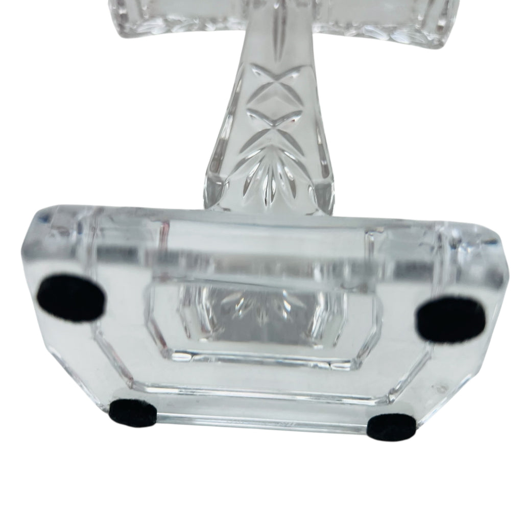 Waterford Standing Clear Crystal Cross