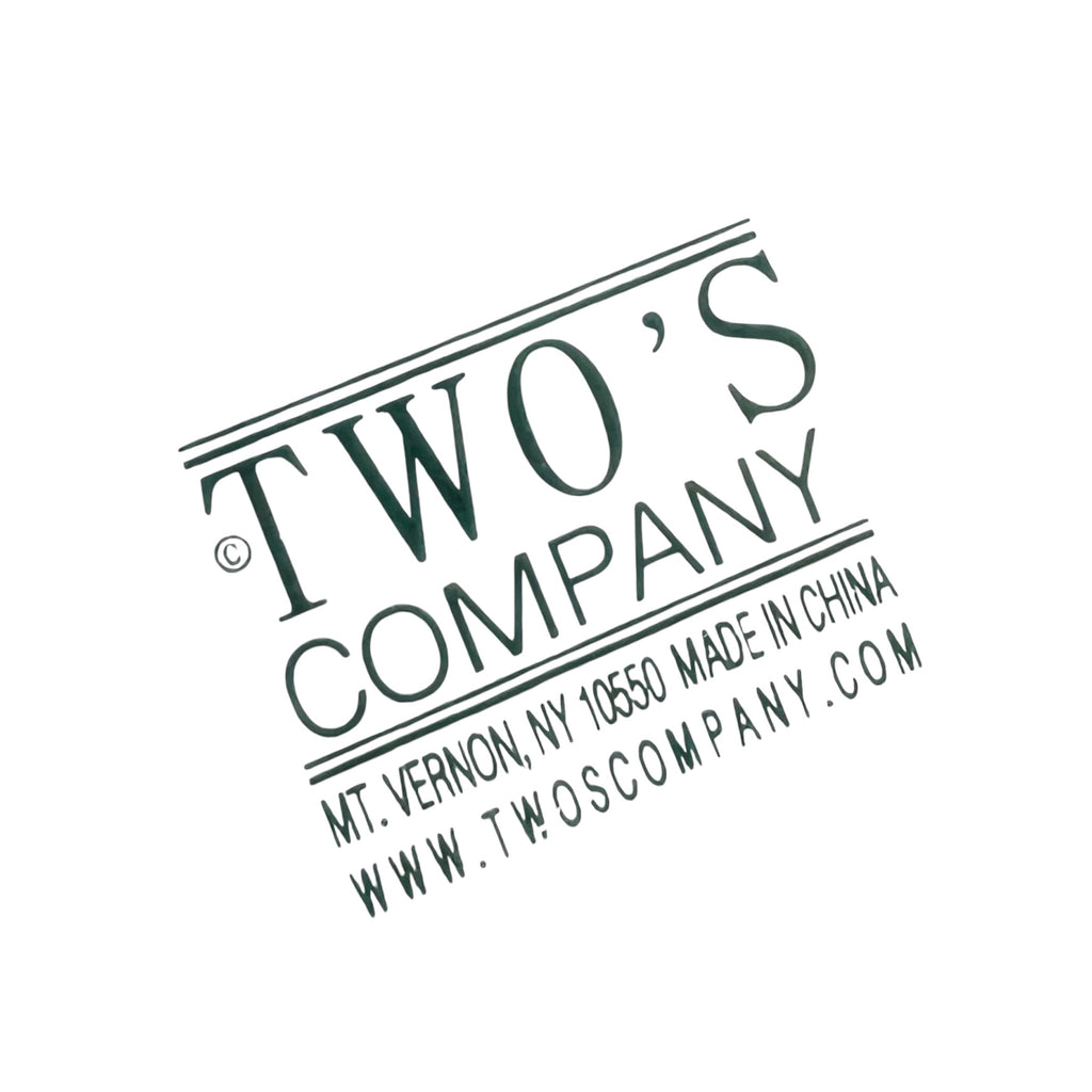 English Two's Company Iced Tea Ceramic Dispenser