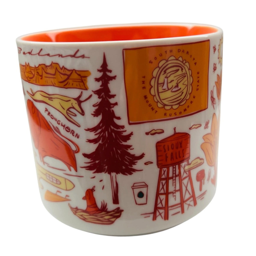 Starbucks Been There Series Across The Globe South Dakota Mt Rushmore Mug