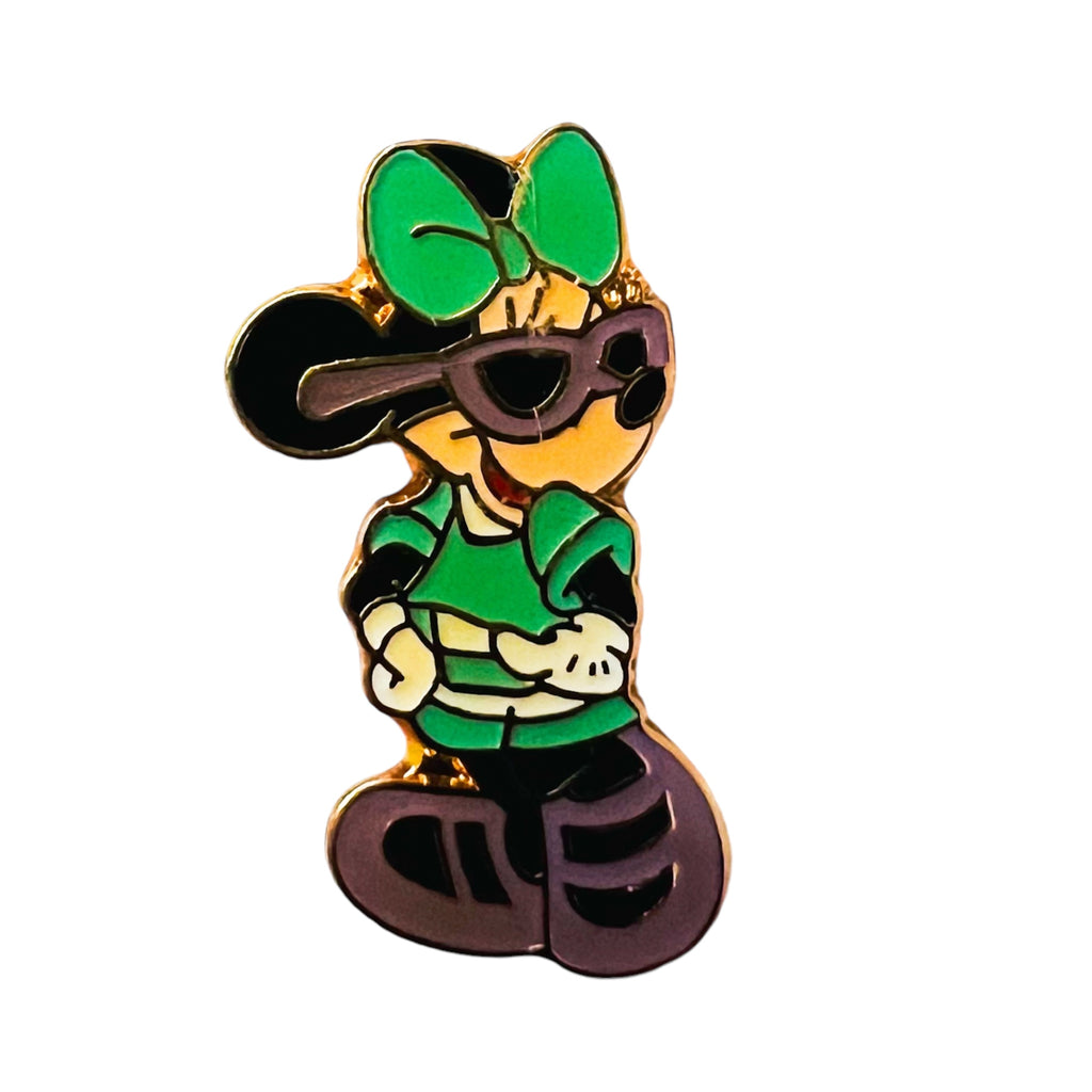 Disney Monogram Minnie Mouse Sunglasses Pin