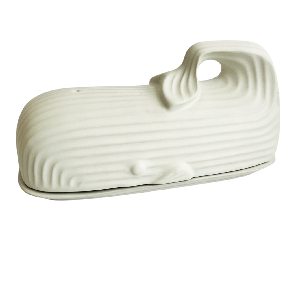 Johnathan Adler Whale Pottery Butter Dish
