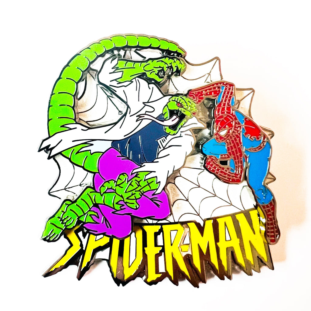 Disney Marvel Spider-Man vs Lizard Battle 2022 Limited Release Pin