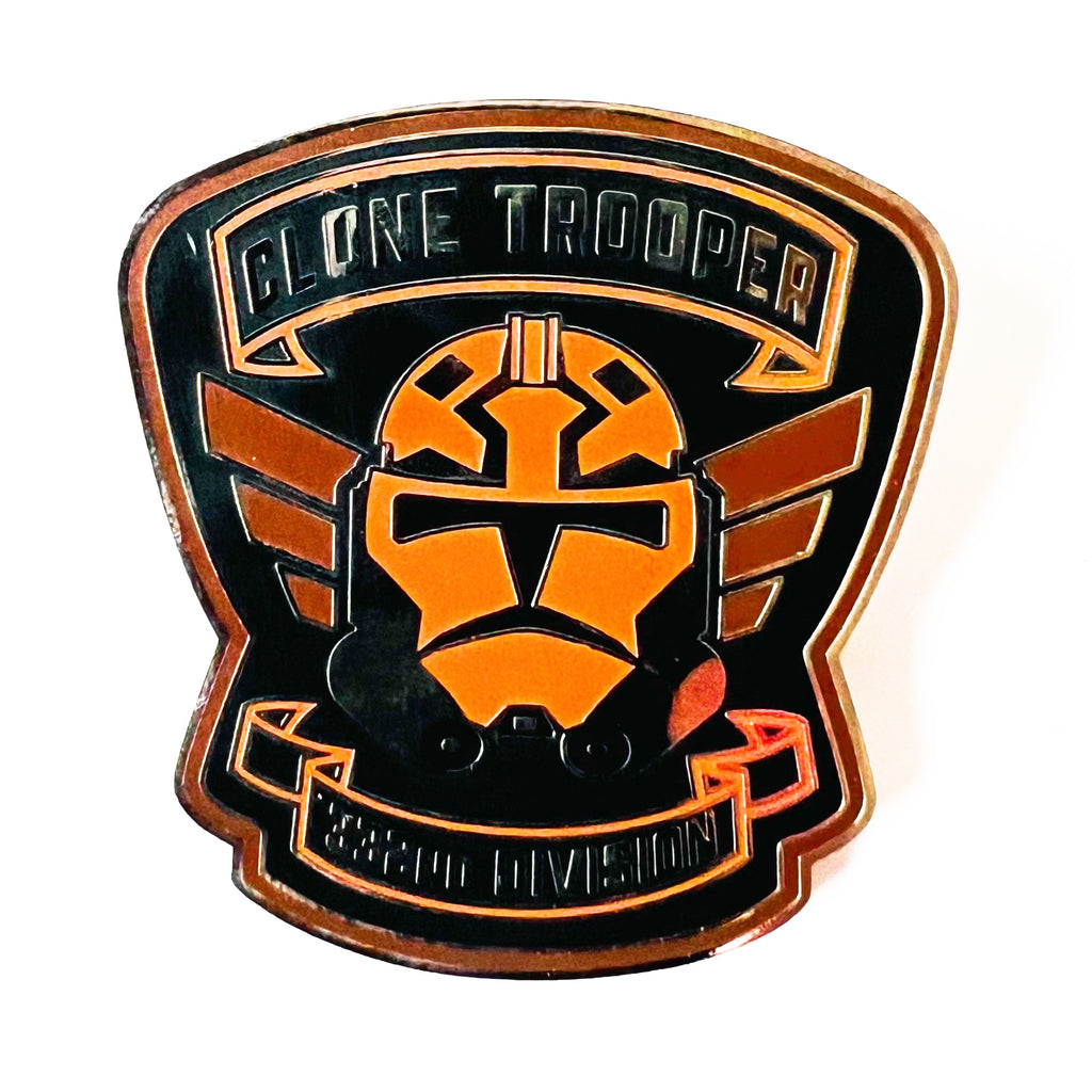 Star Wars Clone Trooper 332nd Division Clone Army Helmet Disney Pin