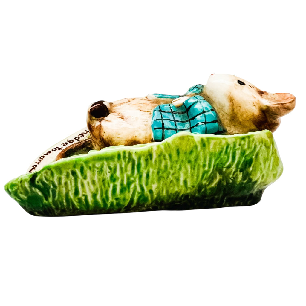 Vintage Beswick England Porcelain Lazy Bones Kitty MacBride Figurine