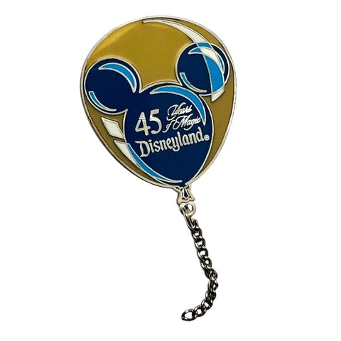 Disneyland DLR 45th Anniversary Balloon Series Blue Limited Edition Pin