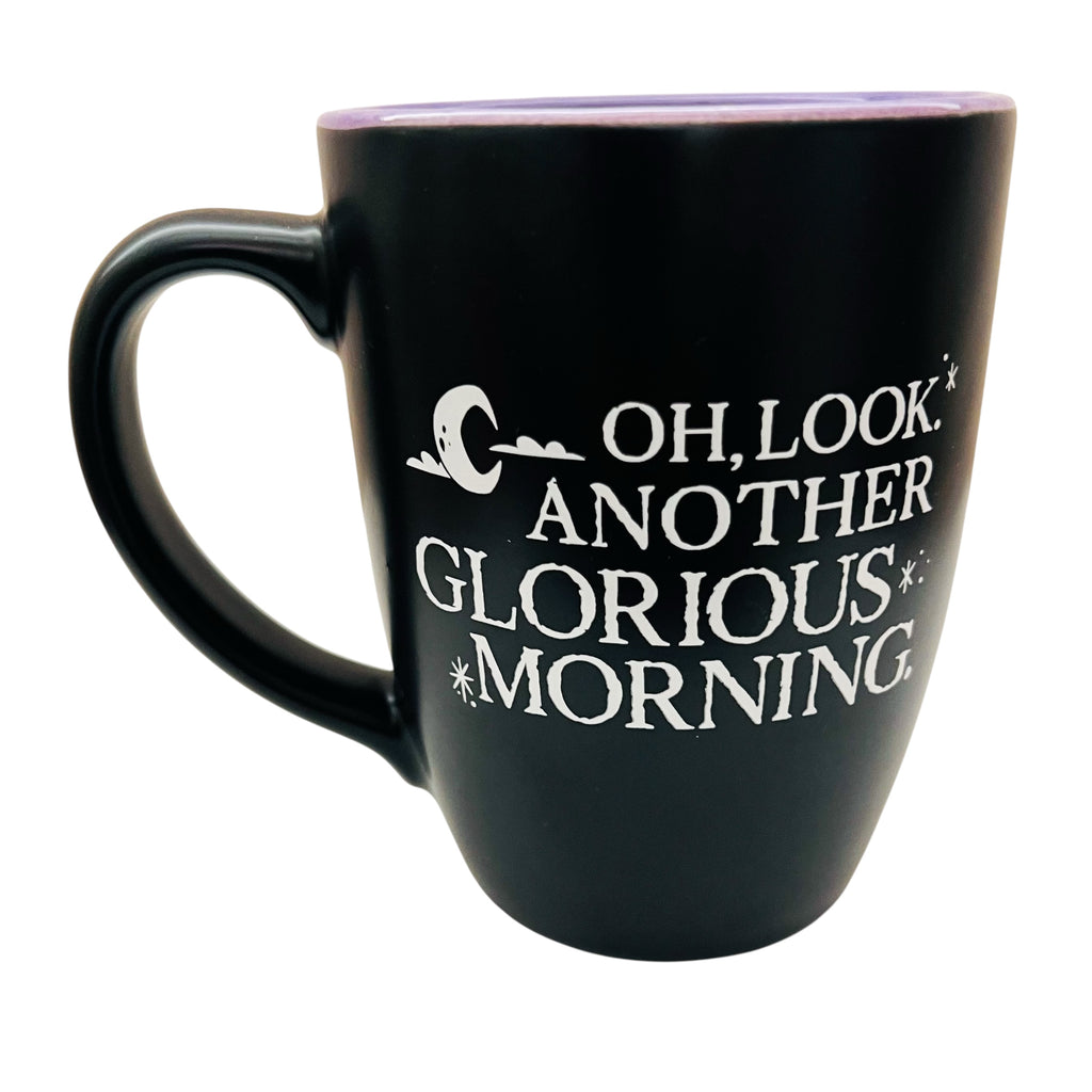 Disney D23 Official Fan Club Black and Purple Mug