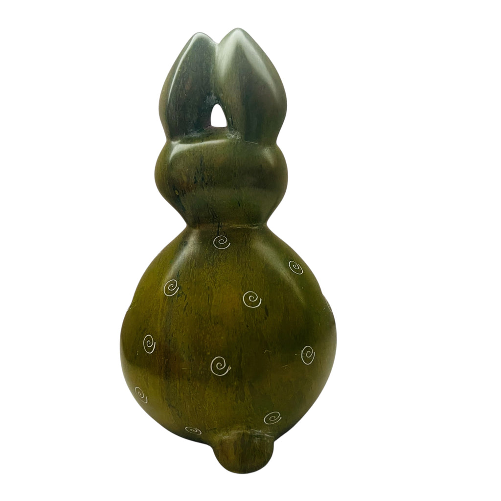 Kisli Soapstone Kenya Bunny Rabbit Figure