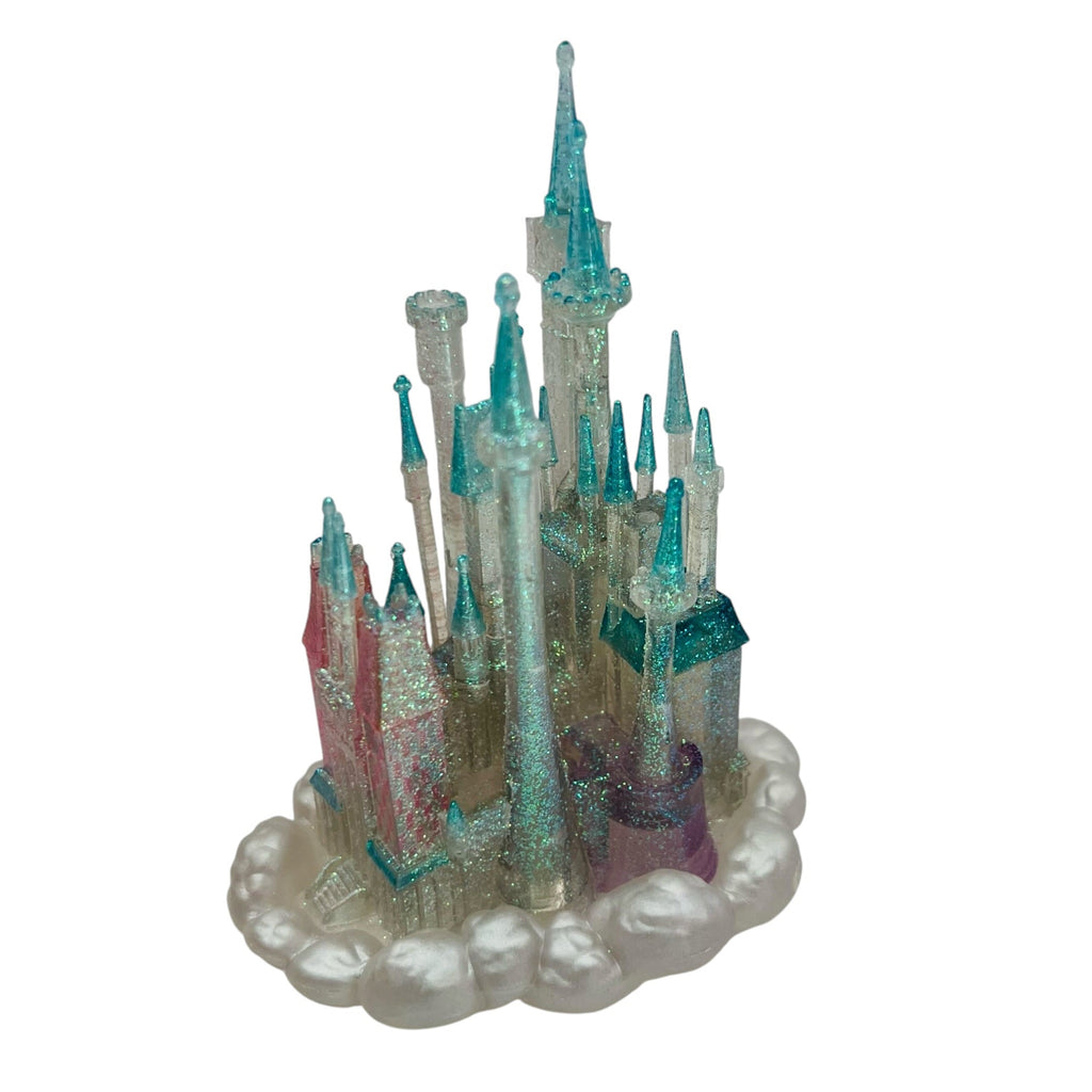 Vintage 2001 Hallmark Disney CINDERELLA'S CASTLE Ornament w/Special Lighting