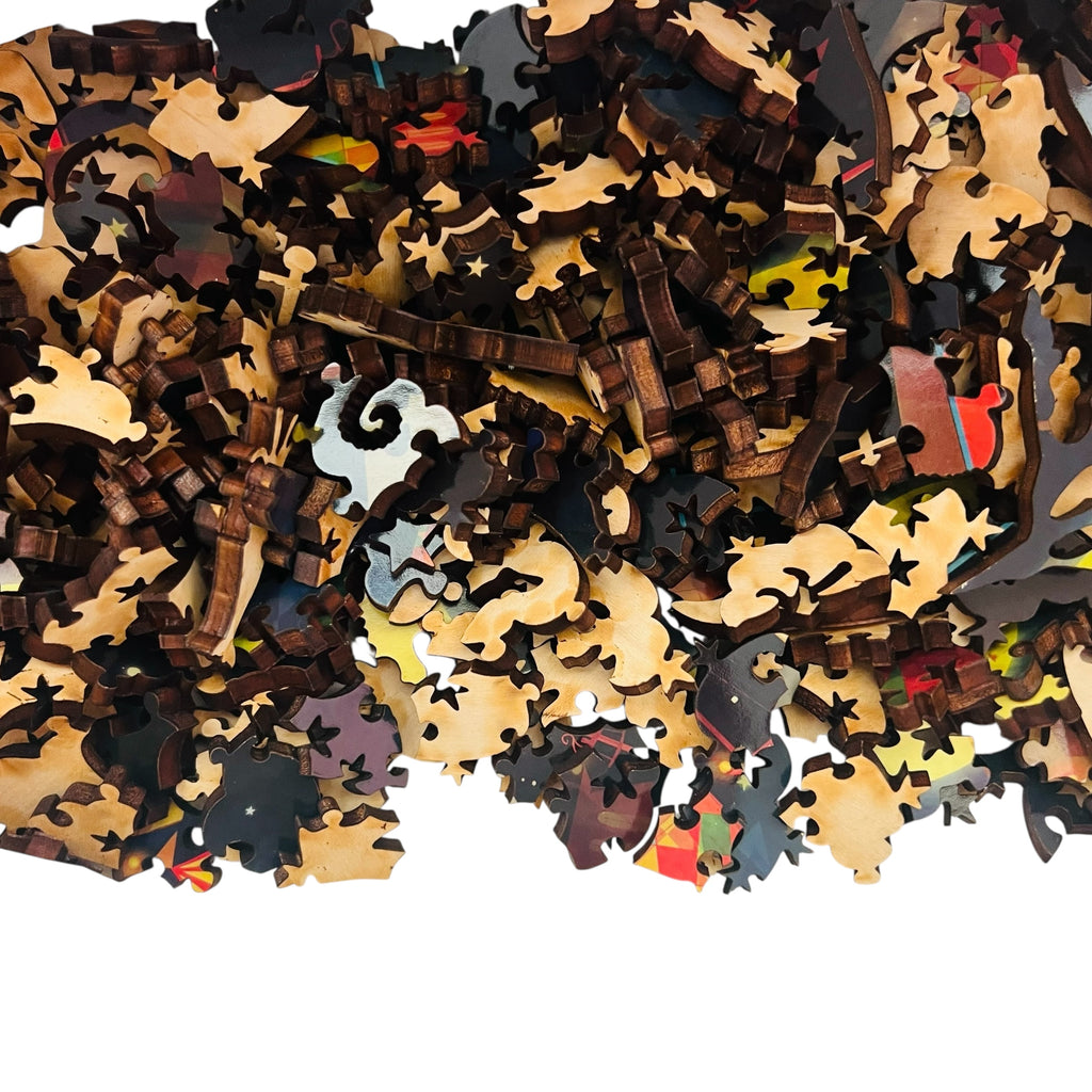 Artifact Puzzles Nadiezda Night Ship Wooden Jigsaw Puzzle