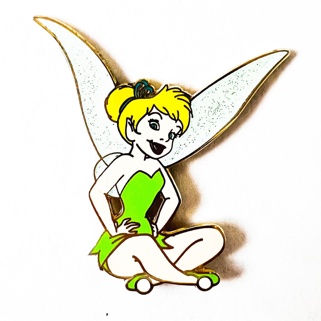 Disney Tinker Bell Sitting Legs Crossed Pin