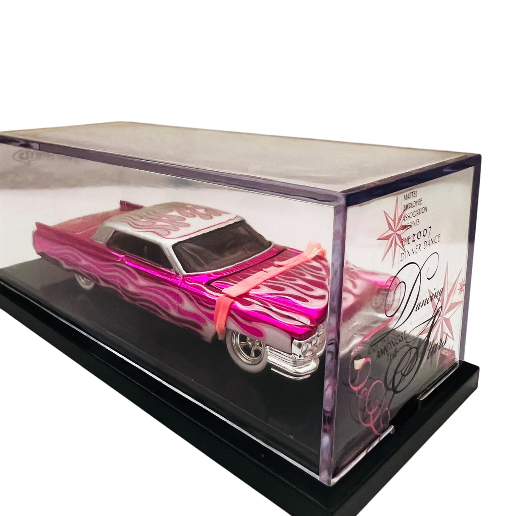 Hot Wheels 2007 Dancing Amongst The Stars MEA Dinner Dance Pink Cadillac Car