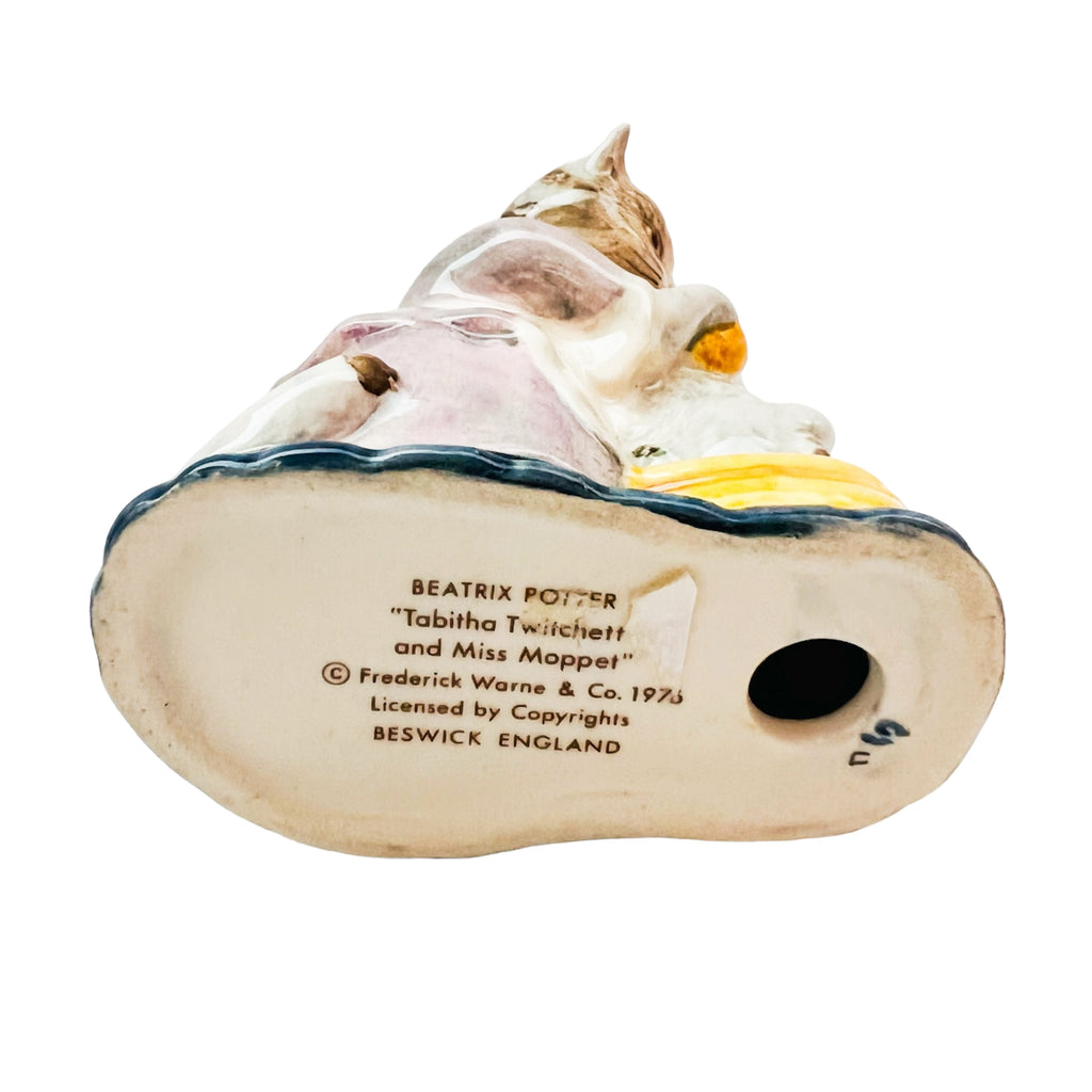 Beatrix Potter Tabitha Twitchit & Miss Moppet Figurine