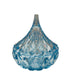 Hershey's Kisses Blue Glass Candy Dish