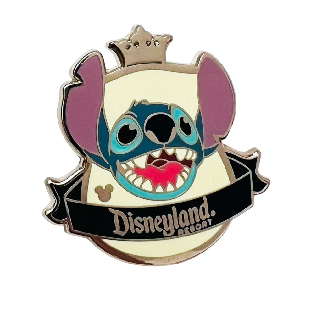 Disneyland DLR Stitch Hidden Mickey Completer Crest Pin
