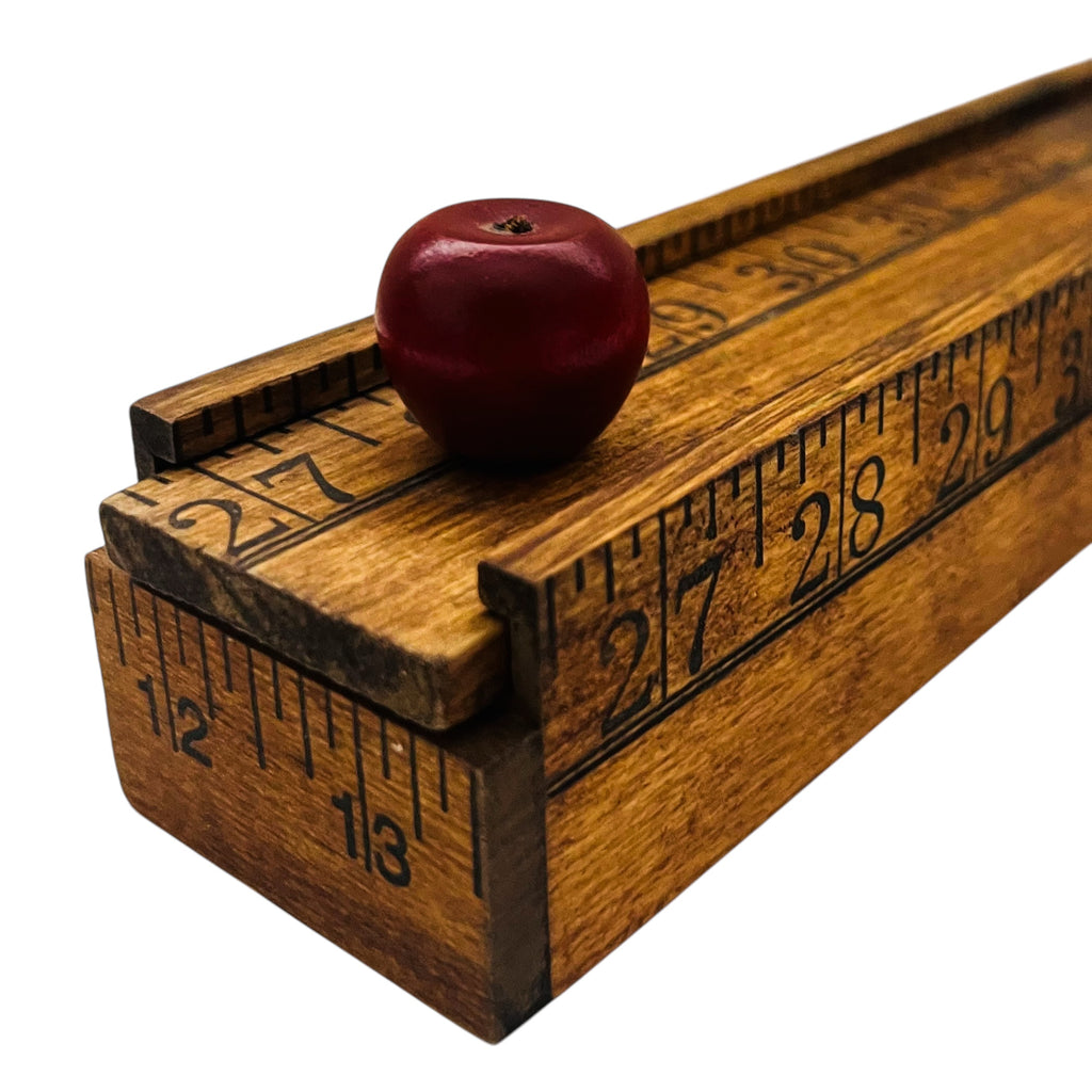 Pencil Case Ruler Wood All Teachers Will Surely Go To Heaven Pencils Box