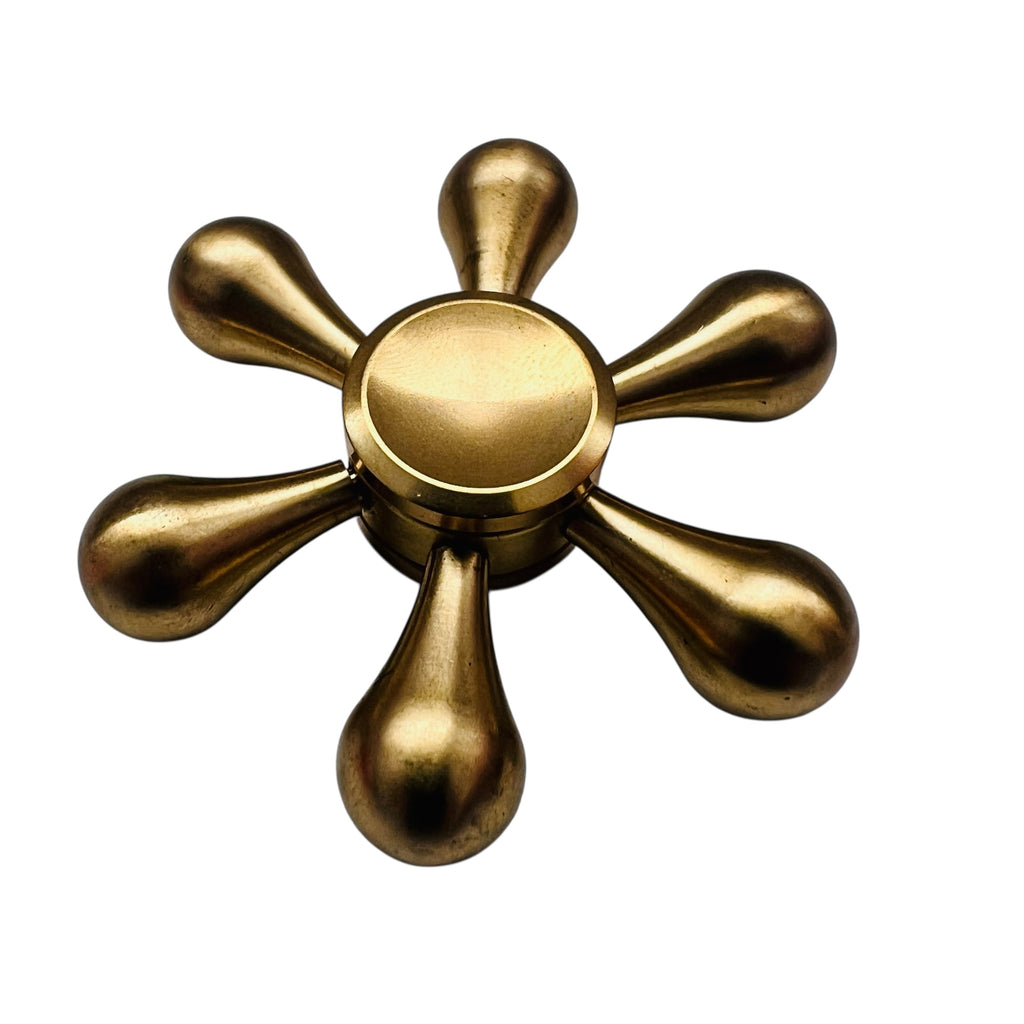 Gold Starburst Decorative Fidget Spinner