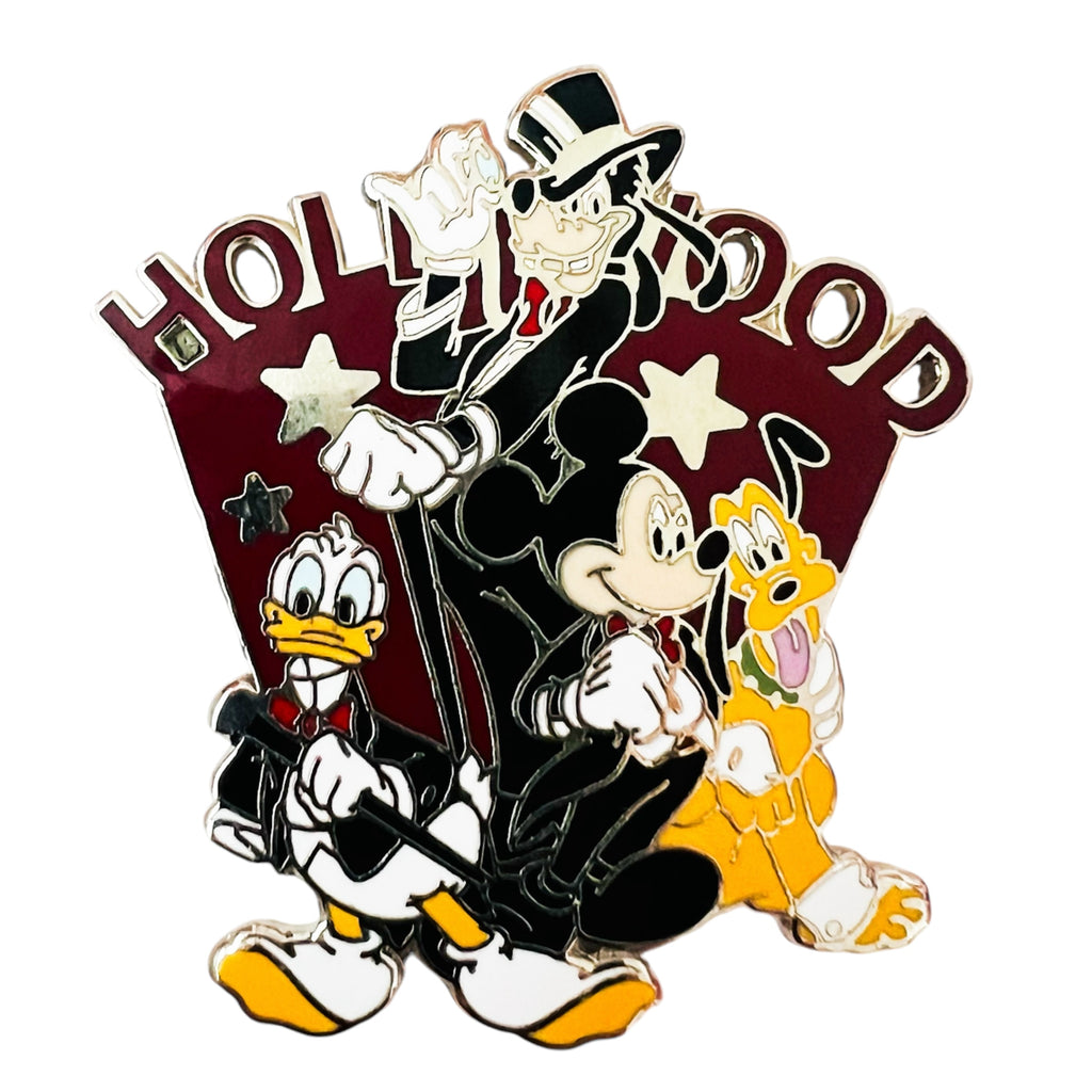 Disney California Adventure DCA Exclusive Hollywood Backlot FAB 4 In Tuxedos Pin