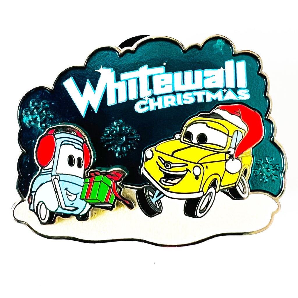 Disney Cars Guido and Luigi Whitewall Christmas Limited Edition 2000 Pin