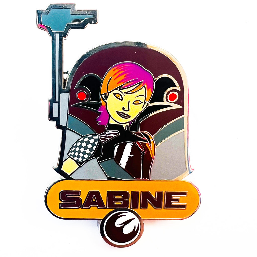 Disney Parks Star Wars Her Universe Sabine Wren Limited Release Pin