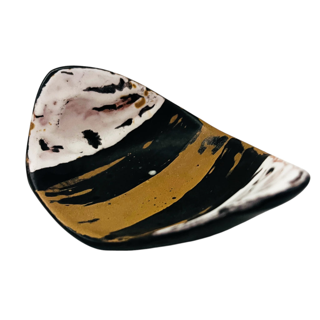 Gorka Livia Art Pottery Signed Trinket Tray Bowl