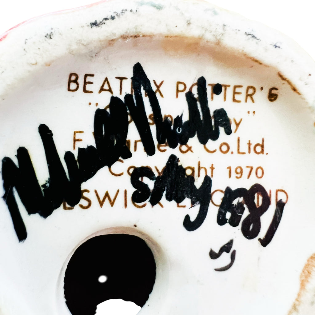 Beswick Beatrix Potter Cousin Ribby F Warne & Co Ltd England Figurine