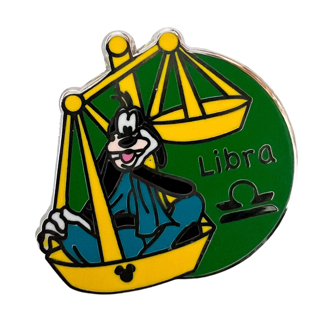 Disney Goofy Zodiac Libra Hidden Mickey Pin