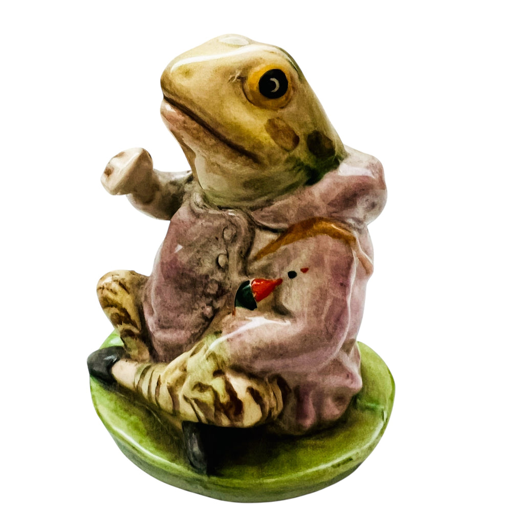 Beatrix Potter Mr. Jeremy Fisher Beswick F. Warne & Co Figurine