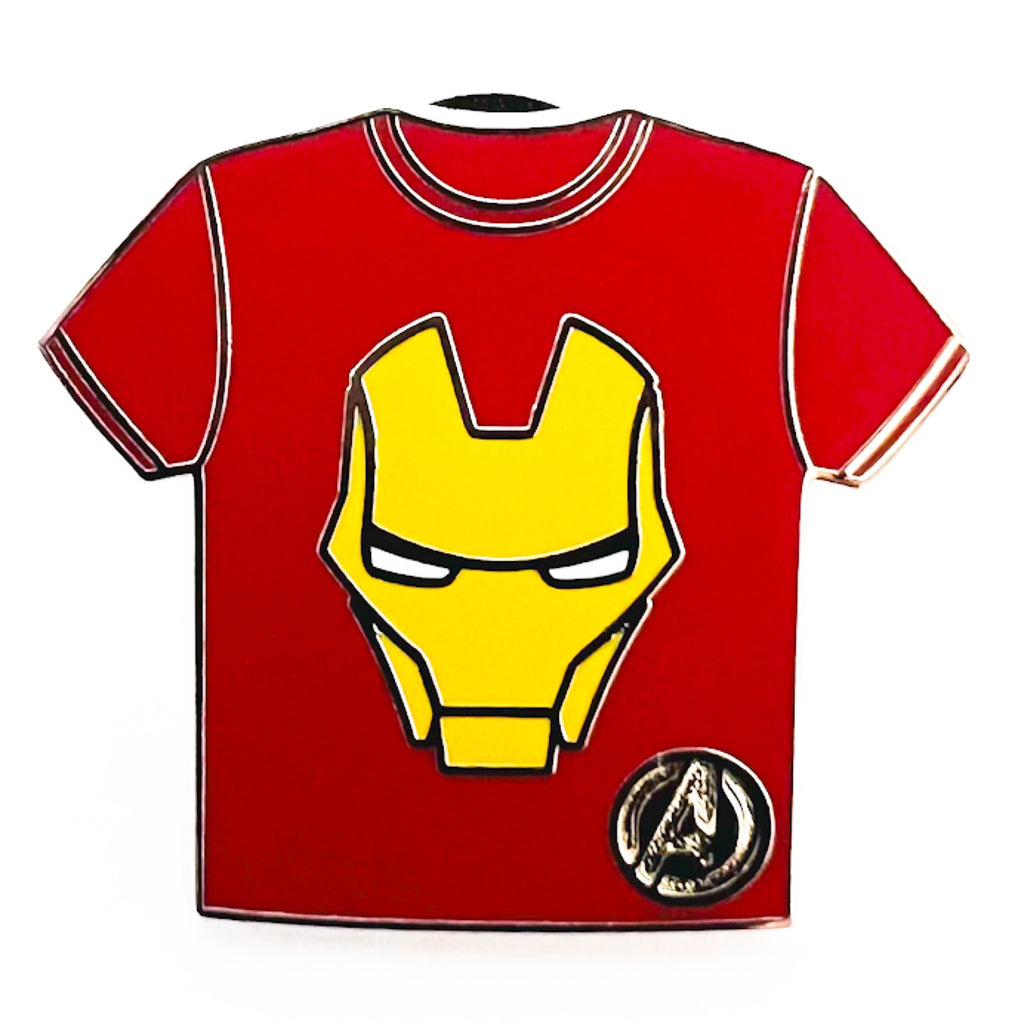 Disney DLR Iron Man Hidden Mickey Disneyland 2024 Chaser Pin