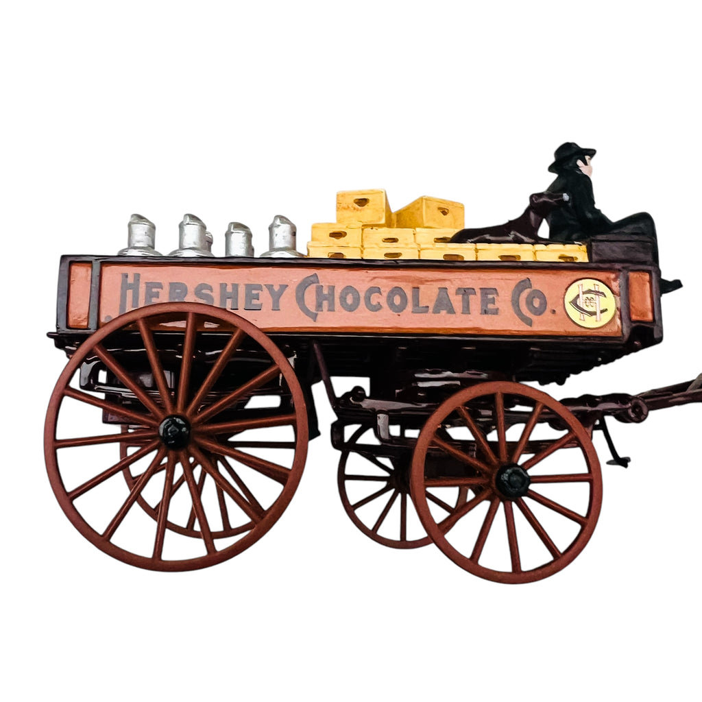 Matchbox Collectibles Platinum Horse Drawn Hersheys Chocolate Die-Cast Wagon
