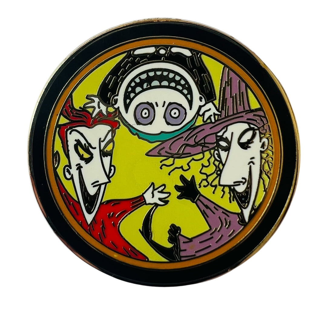 Disney Best Friends Lock Shock Barrel Nightmare Before Christmas Pin