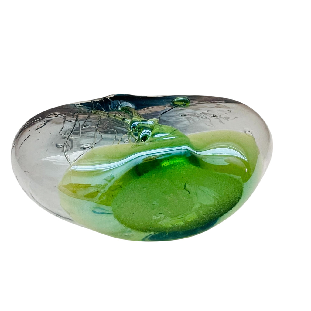 Vintage Loren Chapman Blown Art Glass Bud Vase
