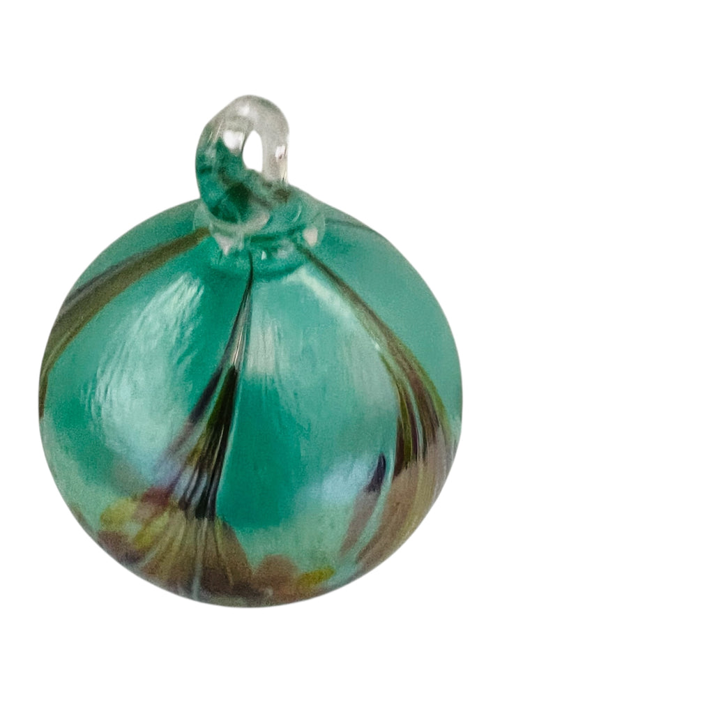 Studio Art Glass Christmas Ken & Ingrid Hanson Venizia Holiday Ornament