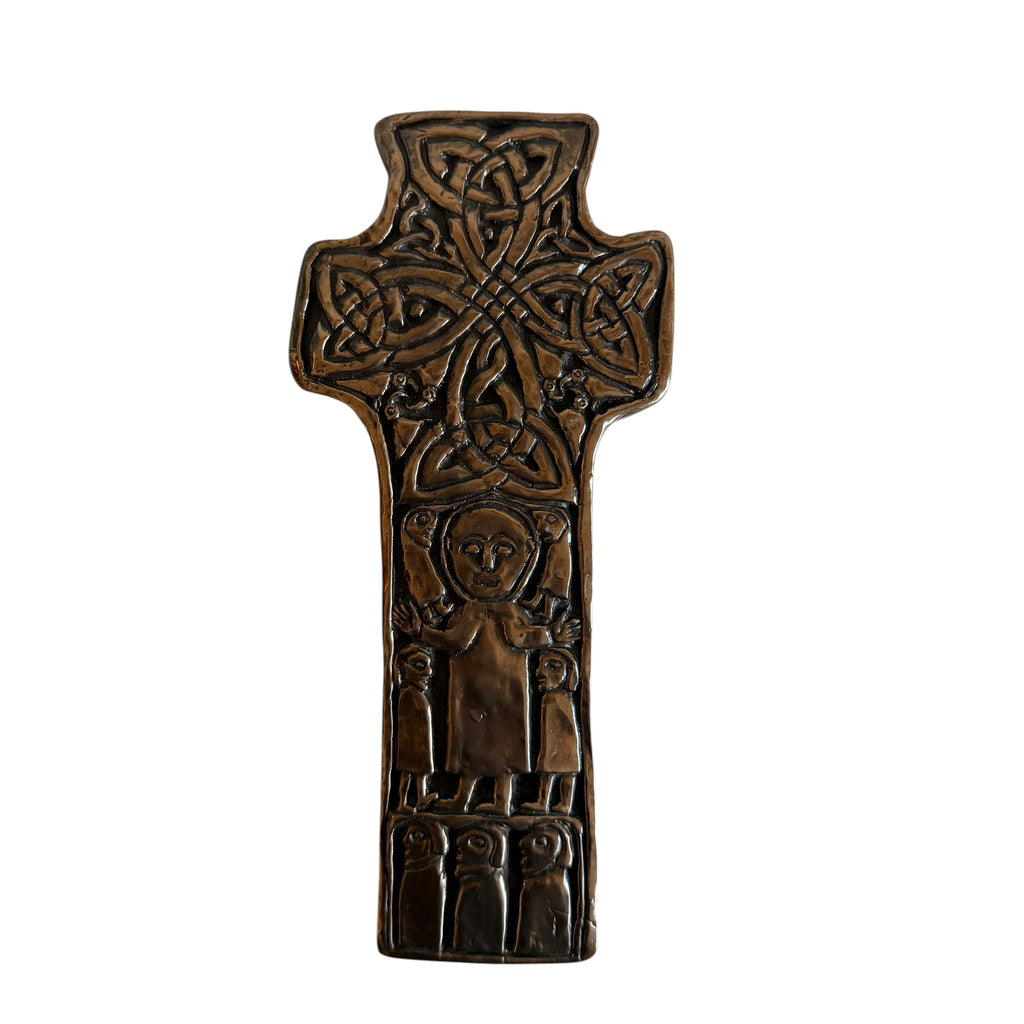 The Wild Goose Studio Irish Bronze St. Patrick's Celtic Cross