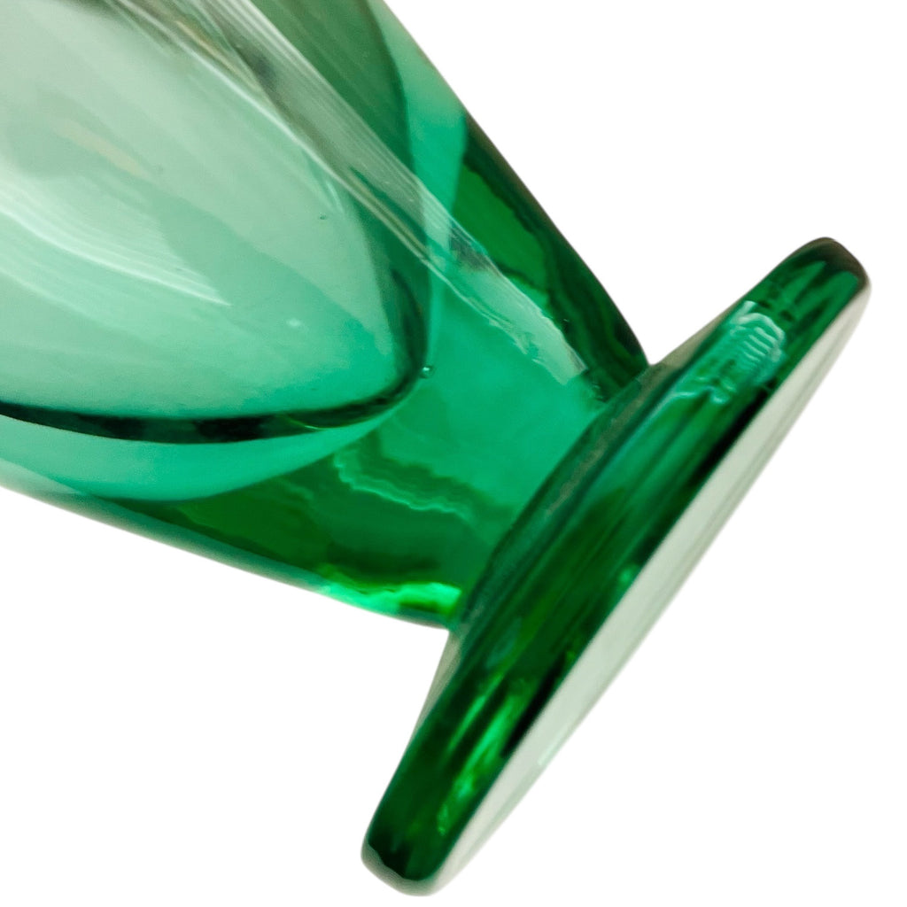 Vintage Blenko Sea Foam Green Glass Bud Vase