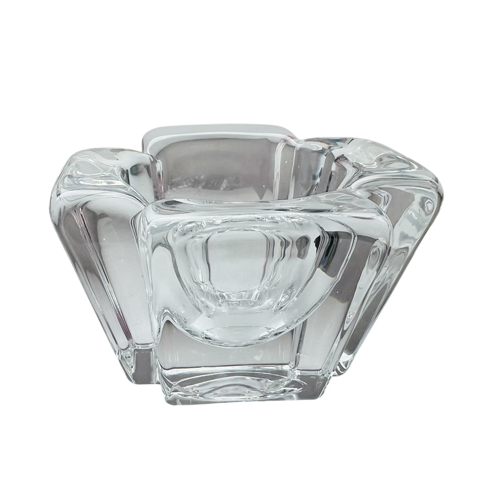 ORREFORS Votive Crystal Candle Holder