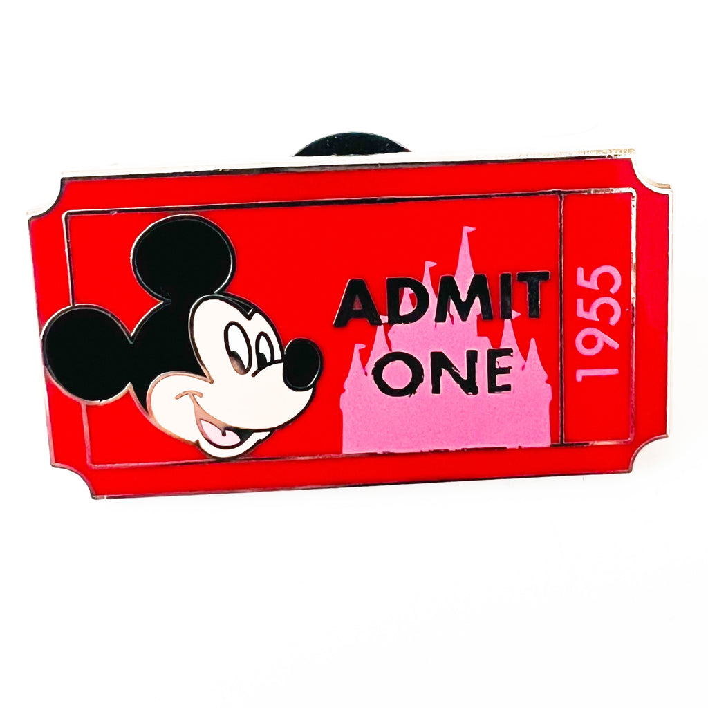 Disney Minnie Mouse Admission Ticket Admit One Collection Limited Release Pin