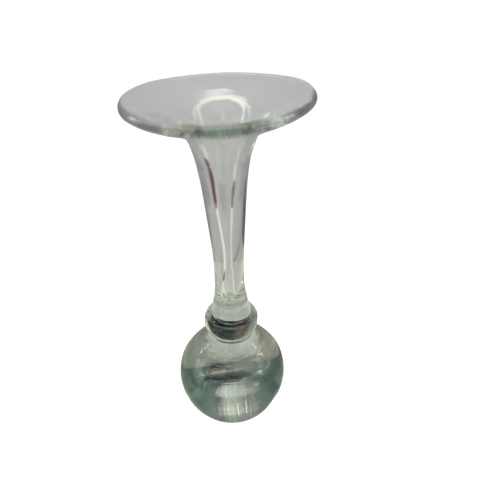 Boda Kosta Boda Fountain Swedish Crystal Rolf Sinnemark Designer Bud Vase