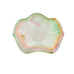 Vintage Murano Art Glass Ruffle Edge Multi Coloured Italian Bowl