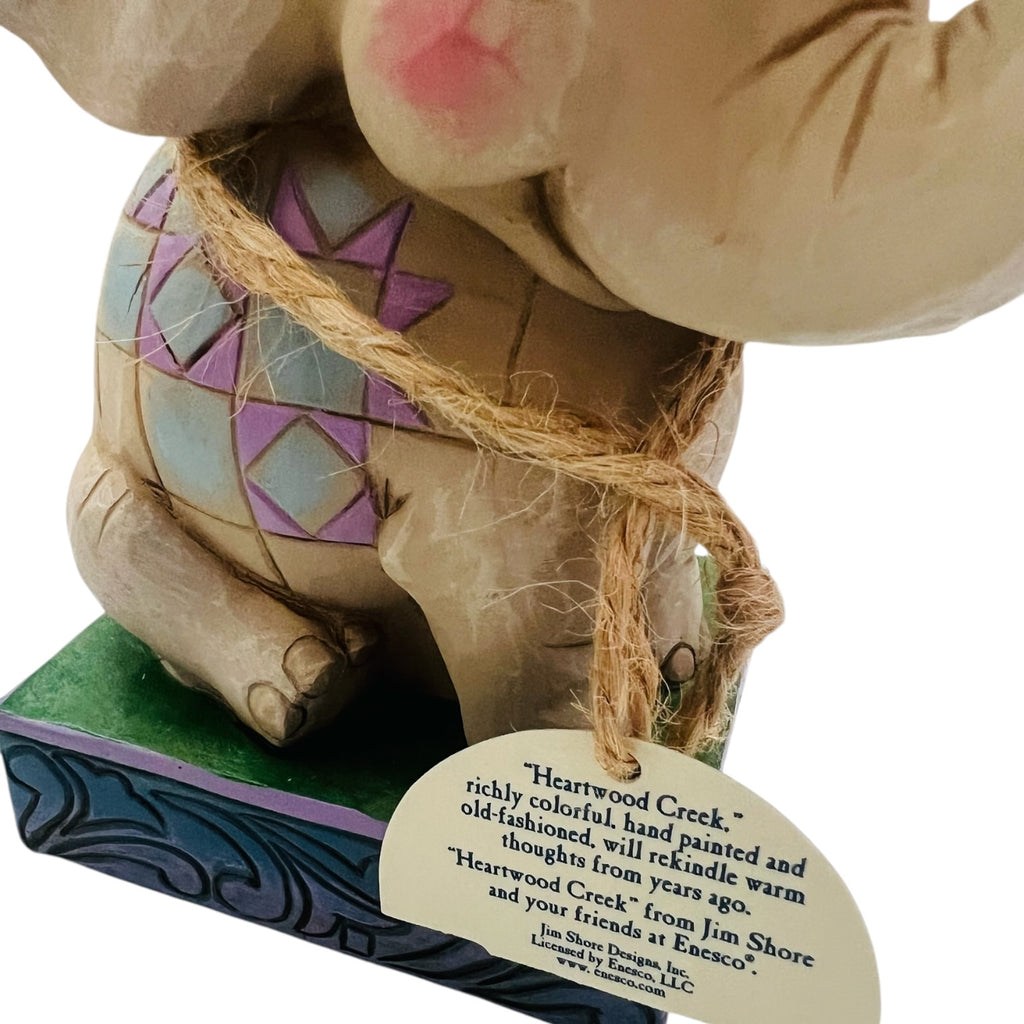 Jim Shore Heartwood Creek Elephant Figurine