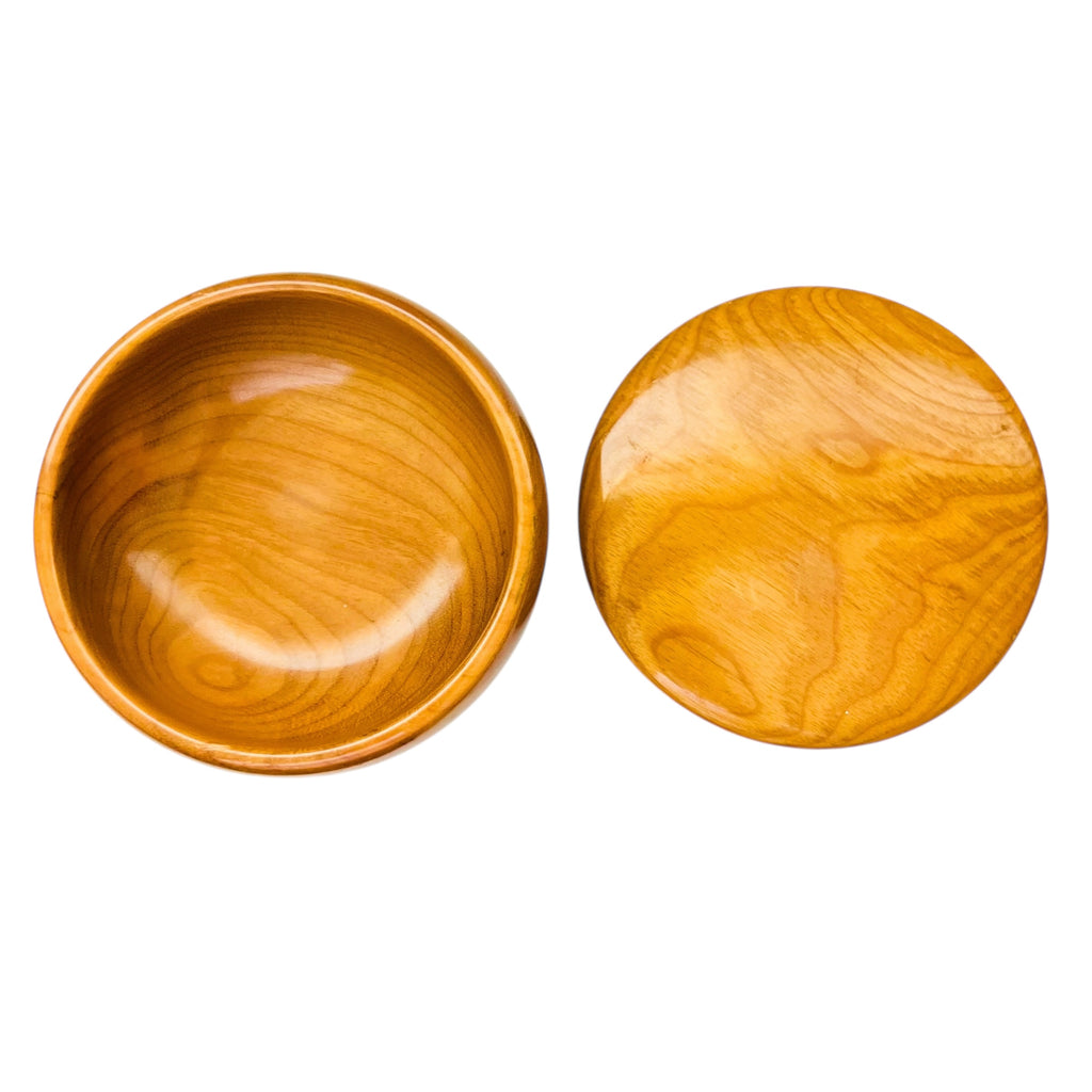 Vintage House Of Myrtlewood Myrtlewood Round Wooden Bowl with Lid from Oregon