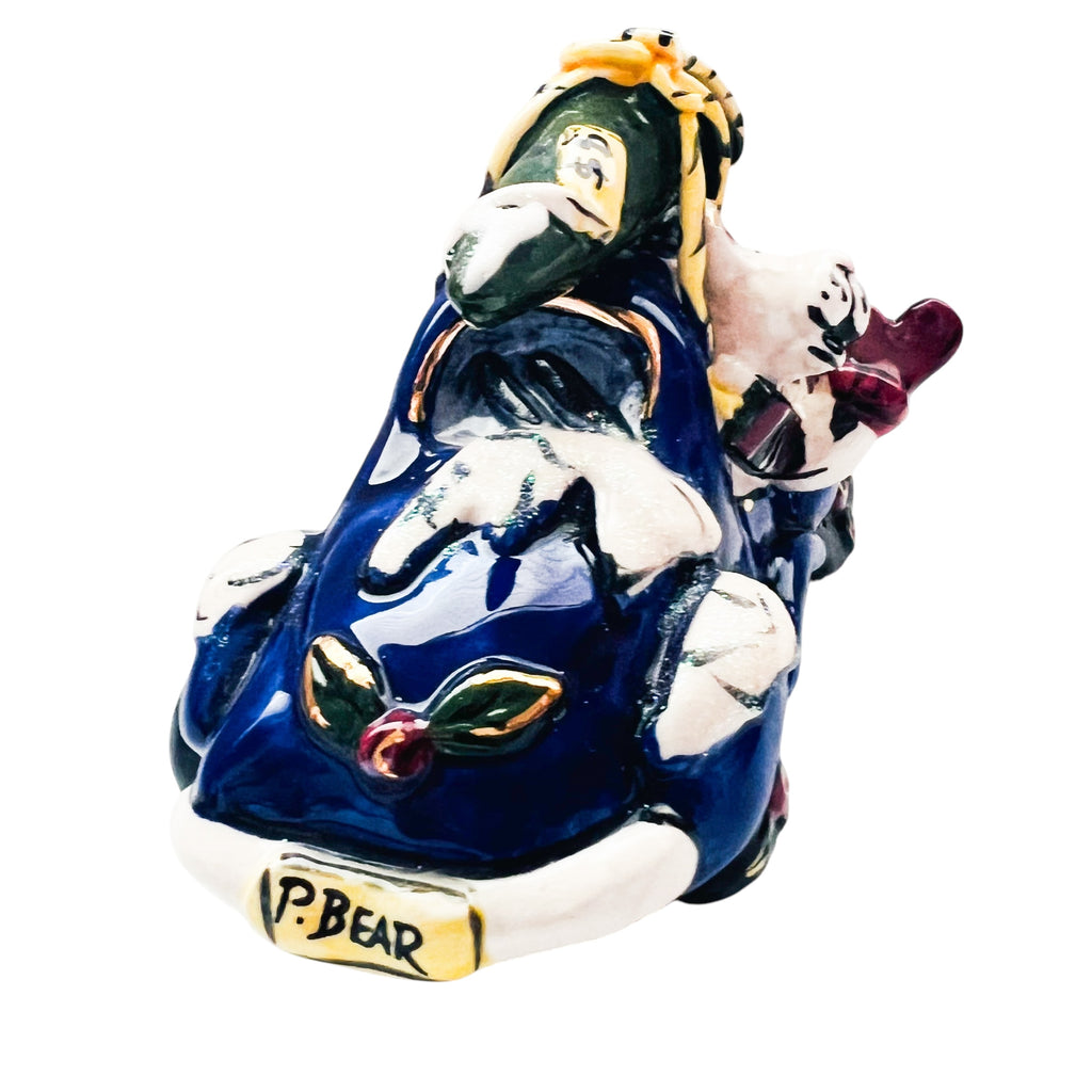 Blue Sky Clayworks Heather Goldminc Polar Bear in Car Figurine