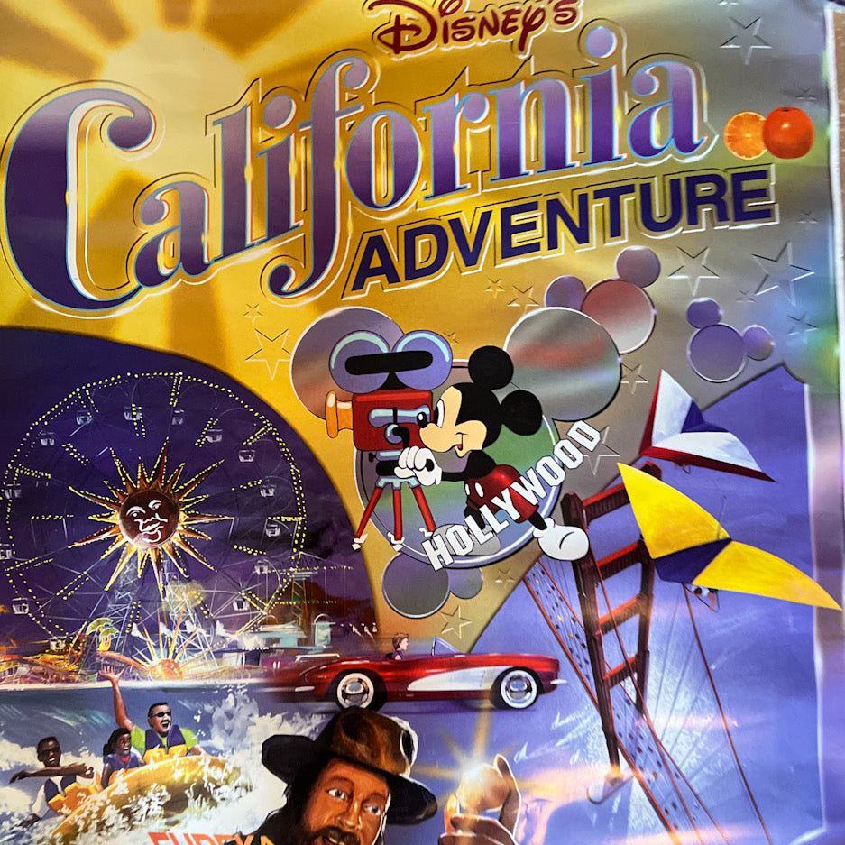 Disney California Adventure Opening Day Poster