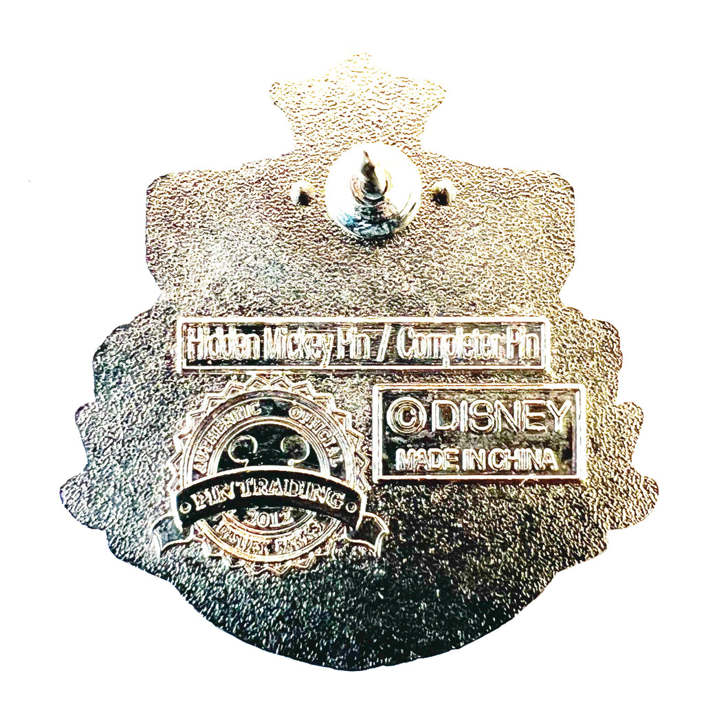 Disney Chip and Dale Hidden Mickey Completer Crest Collection Pin