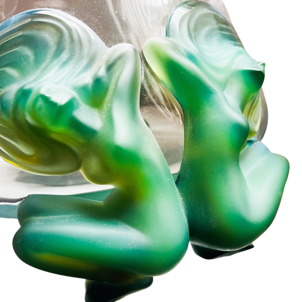 Vintage Lalique Antinea Crystal Vase