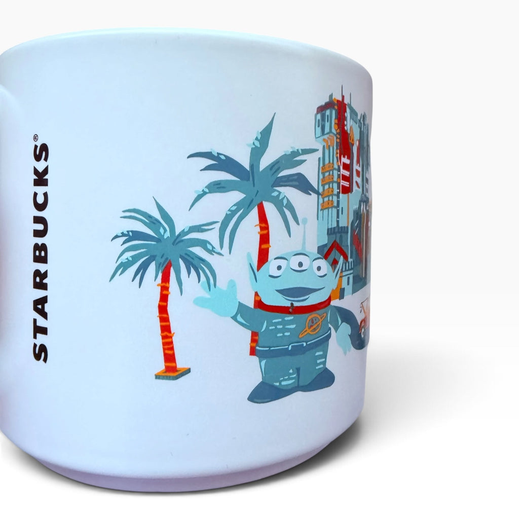 Disney California Adventure Starbucks Discovery Series Attraction Rides Mug