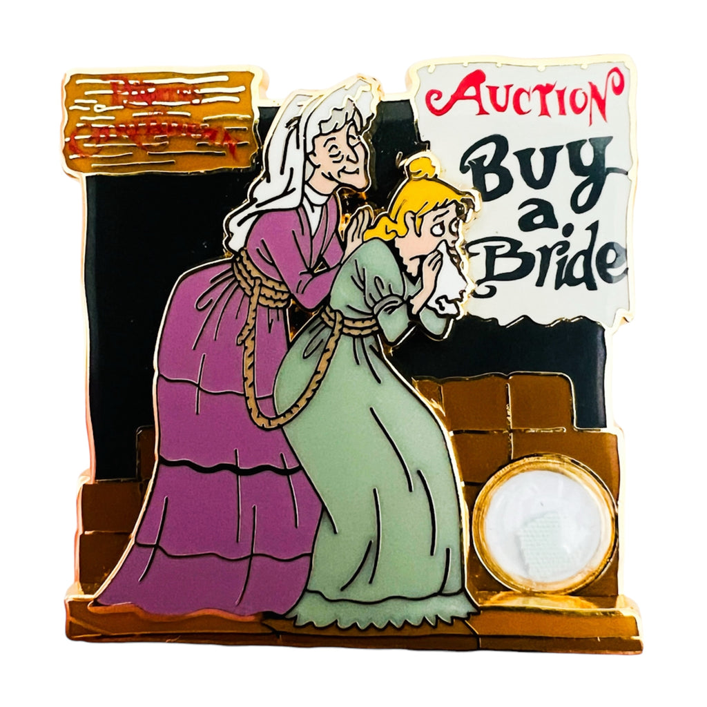 Disney Pirates Of Caribbean Auction Buy A Bride Piece of Disneyland History Limited Edition Pin