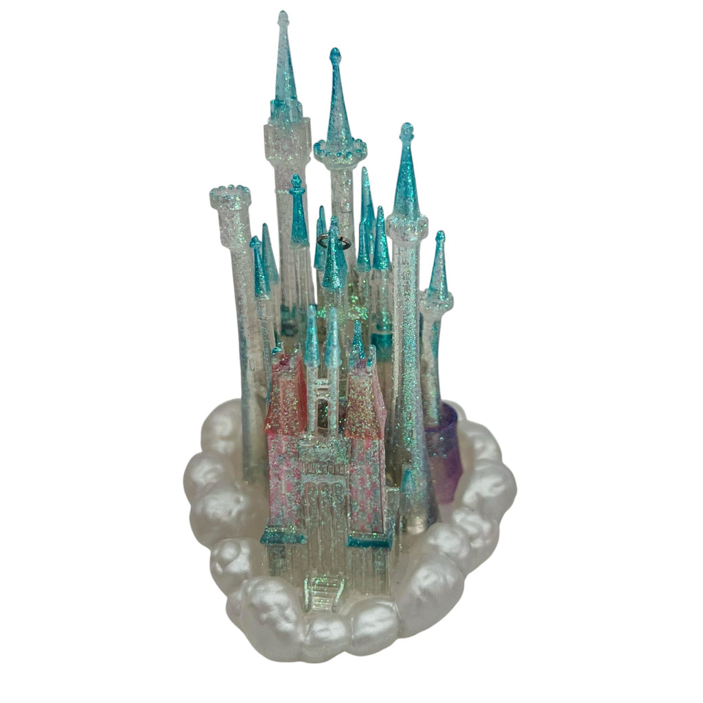Vintage 2001 Hallmark Disney CINDERELLA'S CASTLE Ornament w/Special Lighting