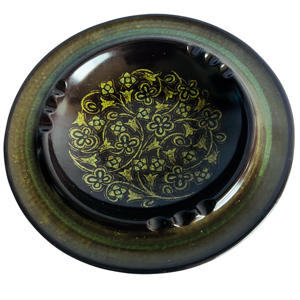 Vintage Franciscan Madeira Footed Ashtray